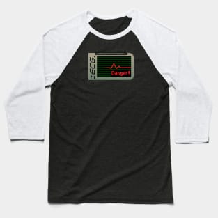 ECG - Danger! Baseball T-Shirt